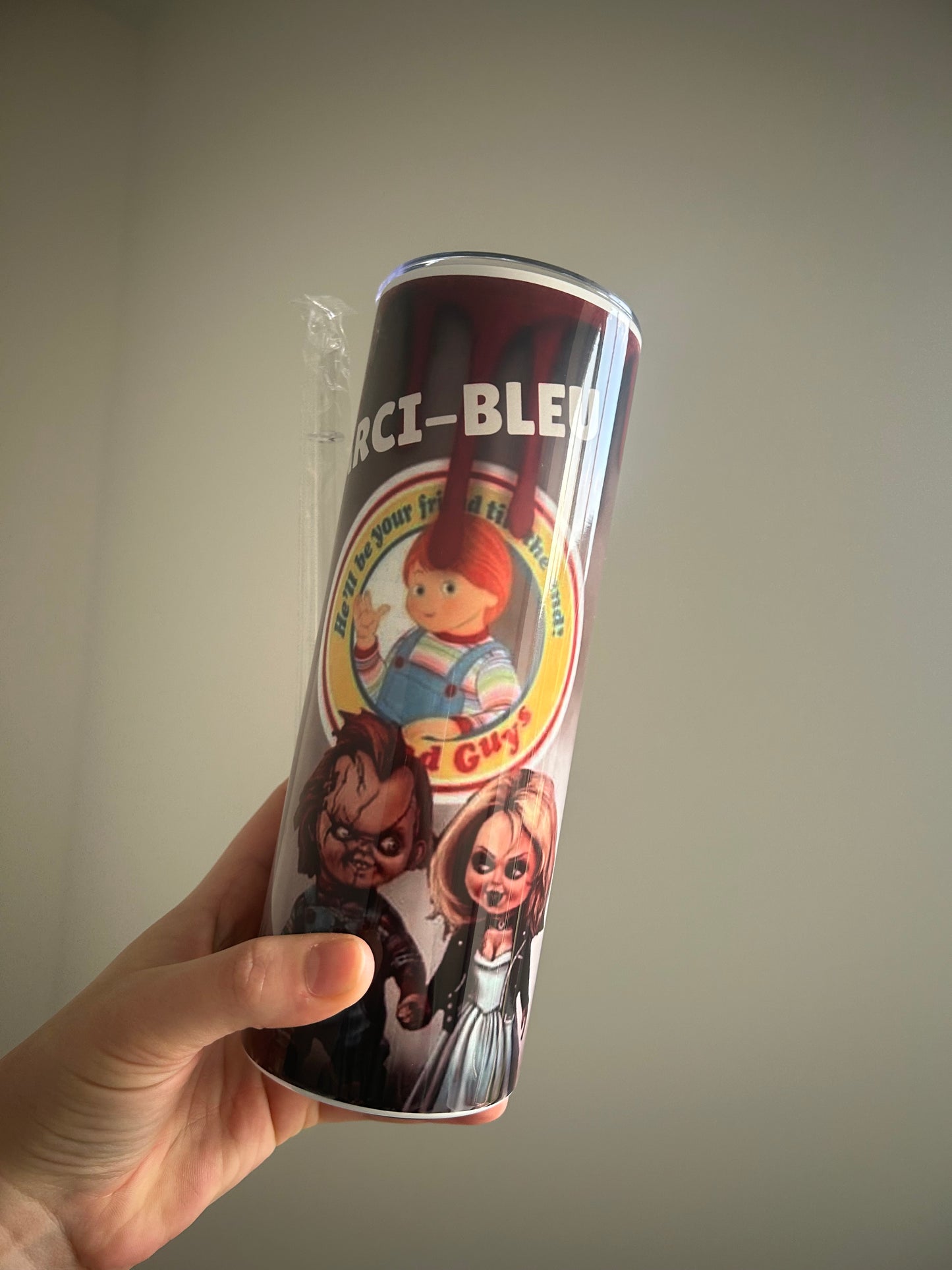 Custom 20oz tumbler.