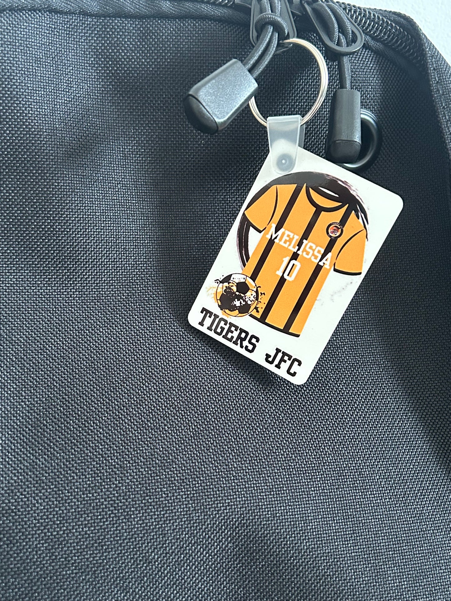 Custom sport keyrings (in stock but please message)