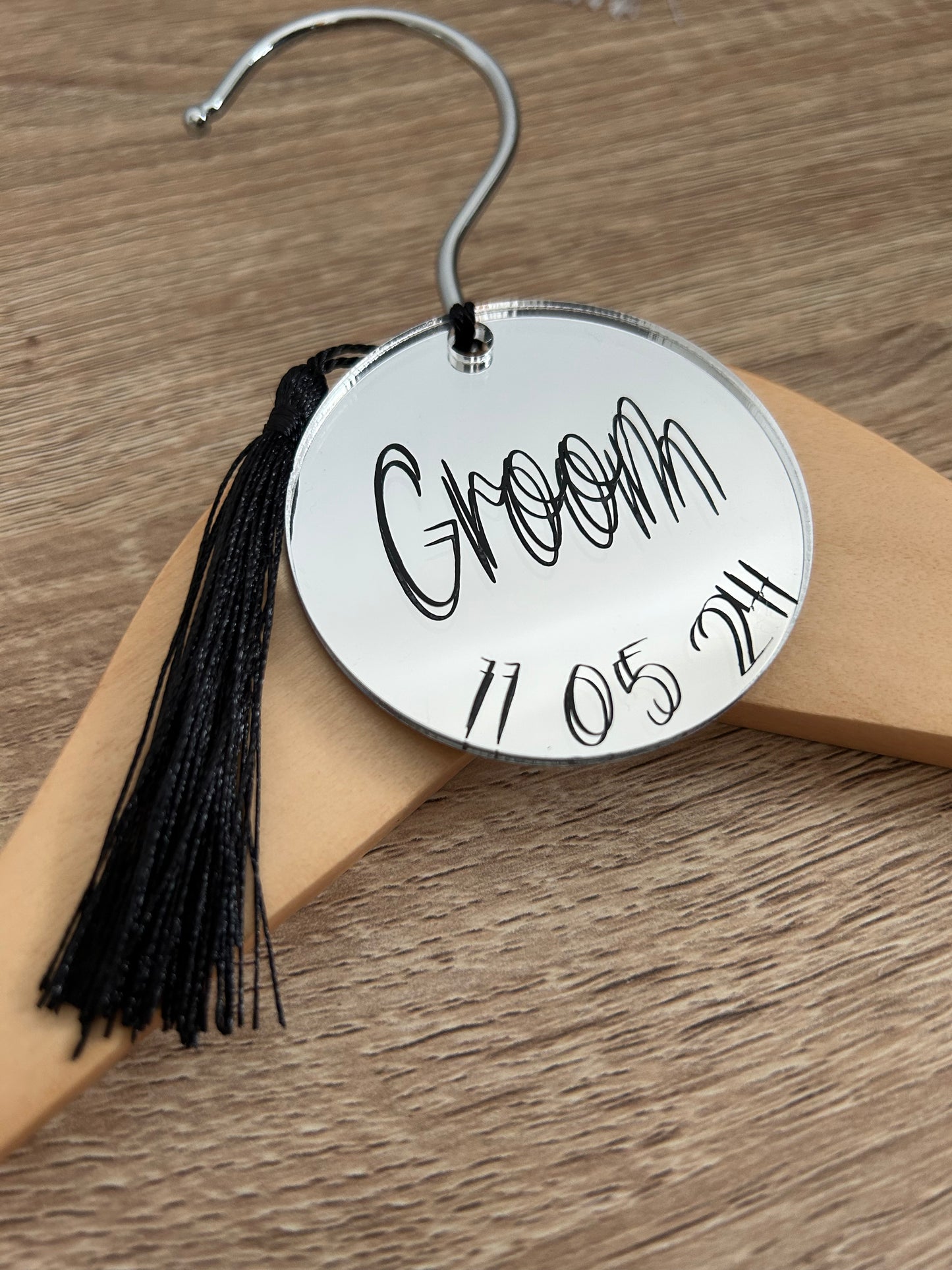 Wedding hanger charm.
