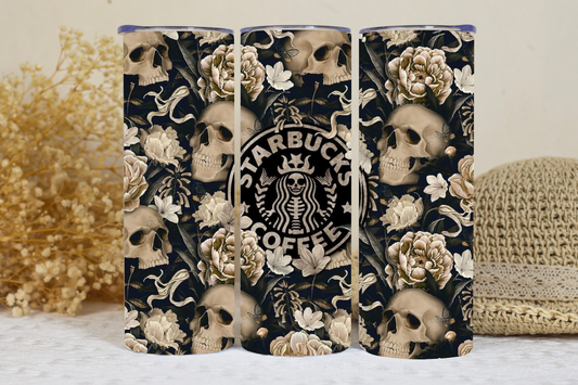 Skull SB hot/cold tumbler.
