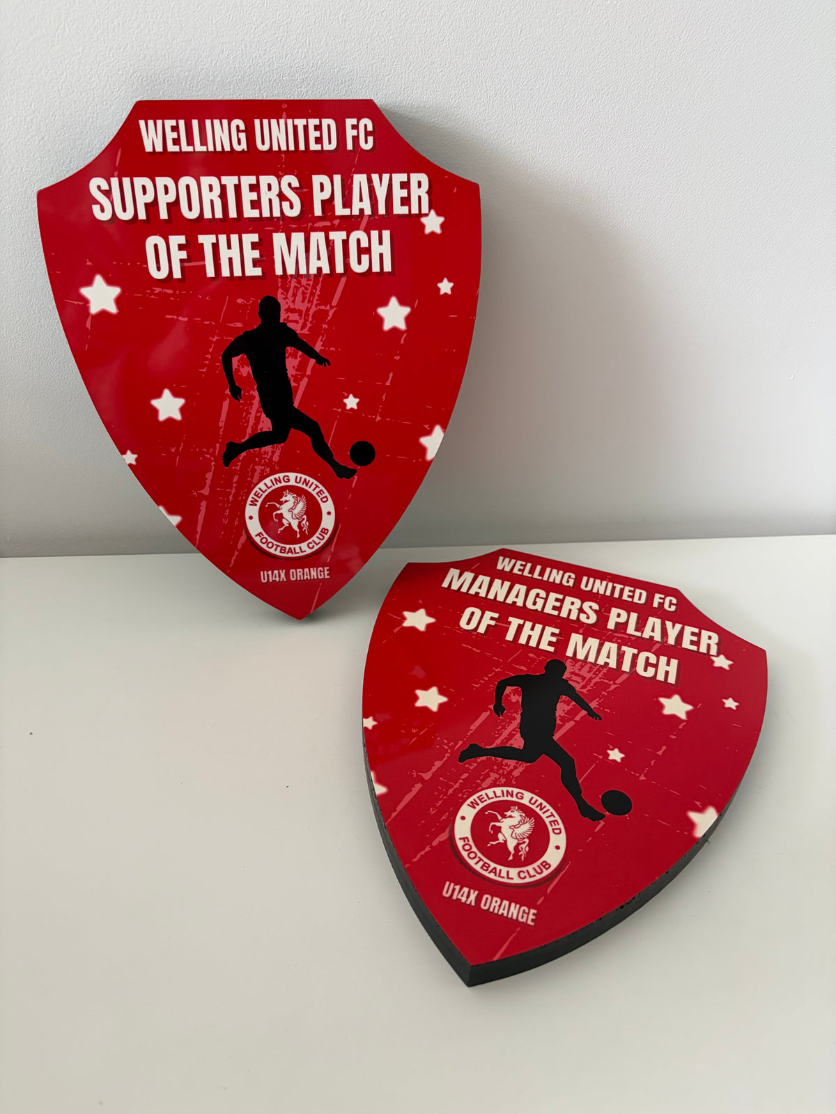 Personalised Player of the Match Shield