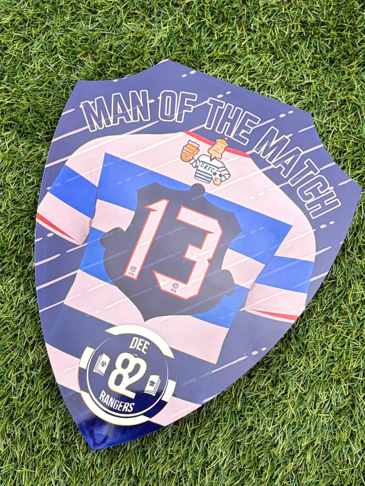 Personalised Player of the Match Shield