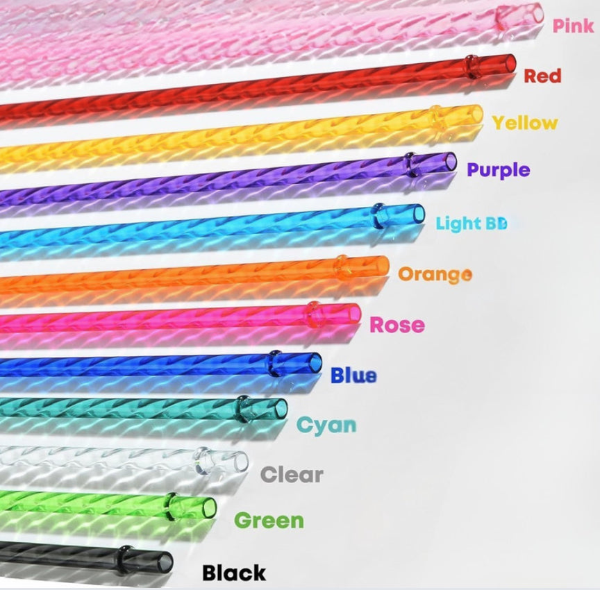 Coloured straw for 20oz tumblers.