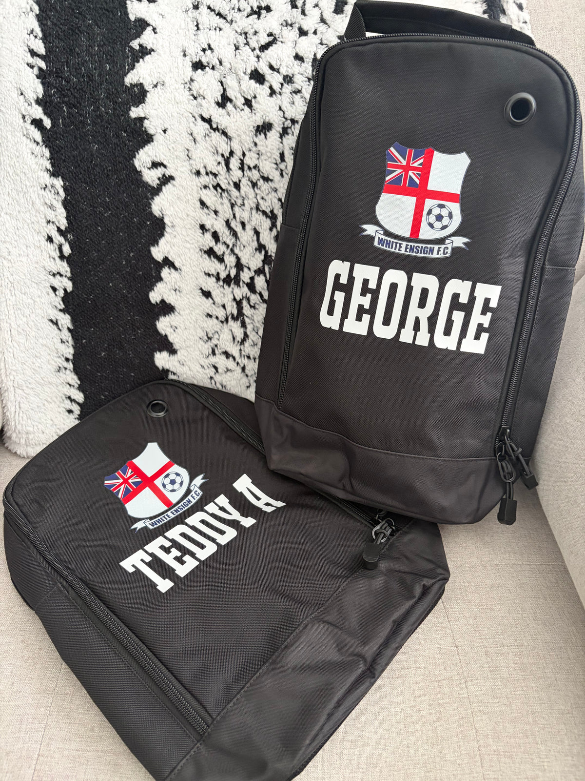 Personalised Football Boot Bags